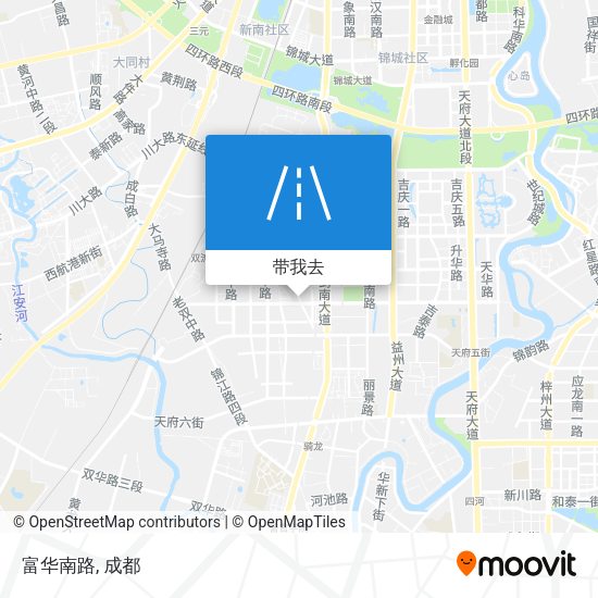 富华南路地图