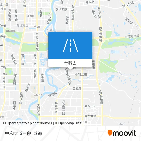 中和大道三段地图