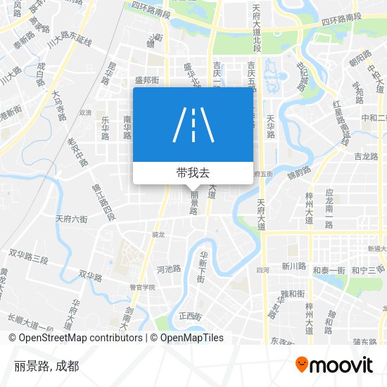 丽景路地图