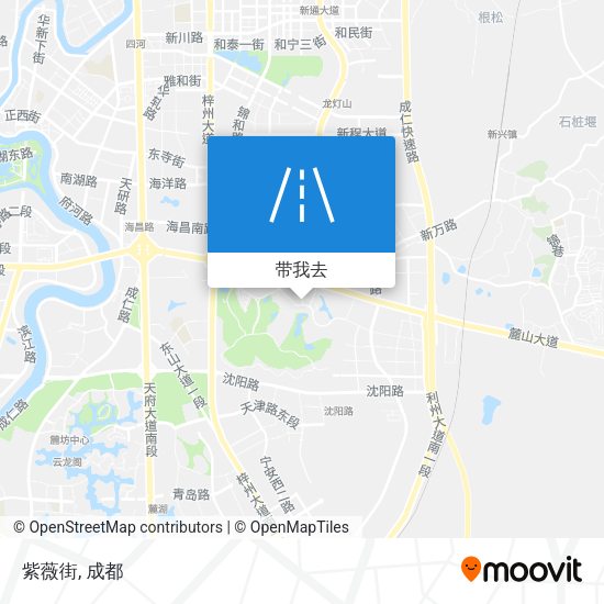 紫薇街地图