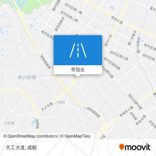天工大道地图