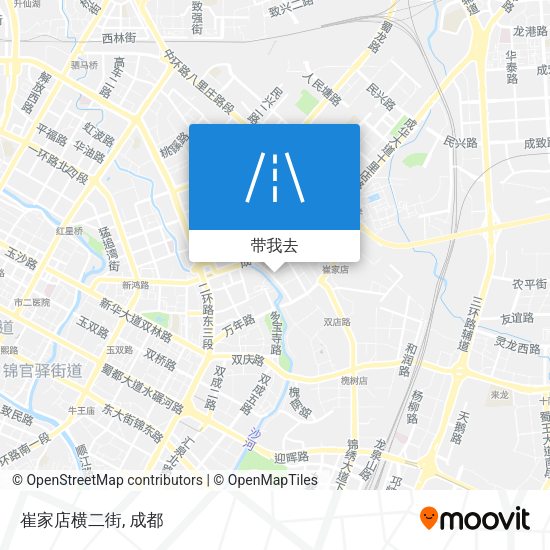 崔家店横二街地图