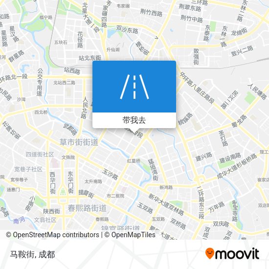 马鞍街地图
