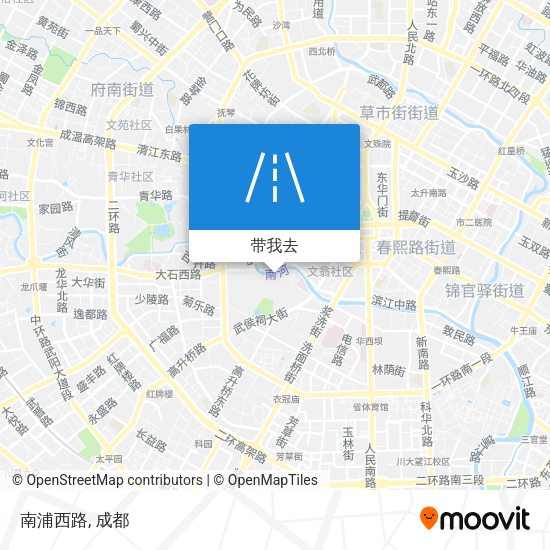 南浦西路地图