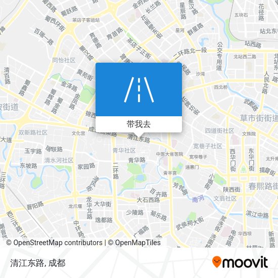 清江东路地图