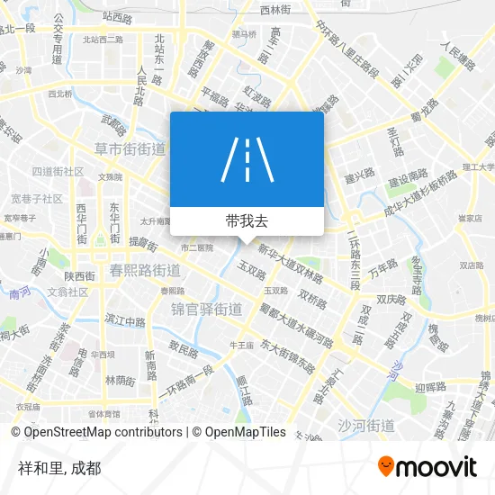 祥和里地图
