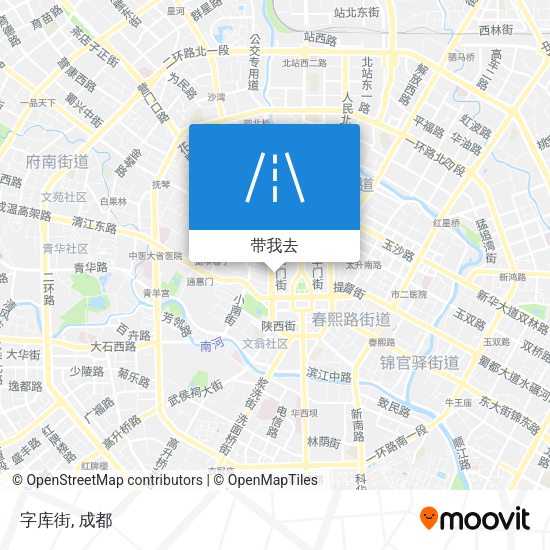 字库街地图