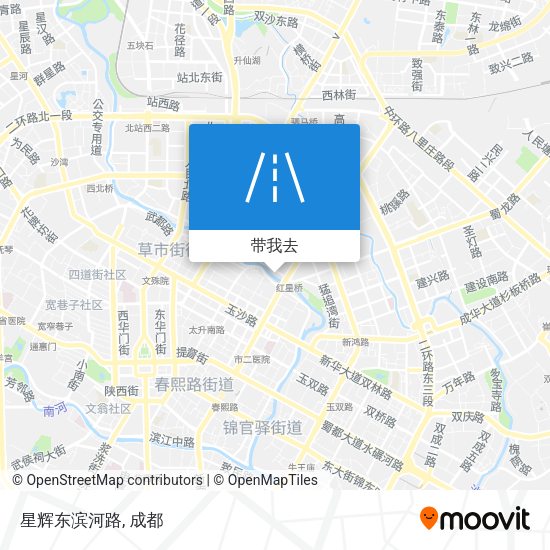 星辉东滨河路地图