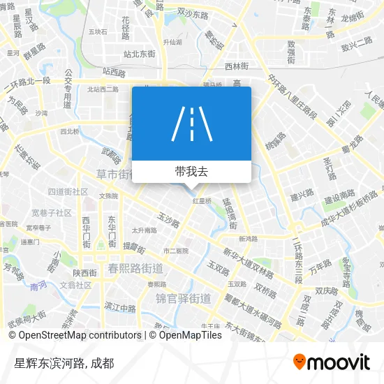 星辉东滨河路地图