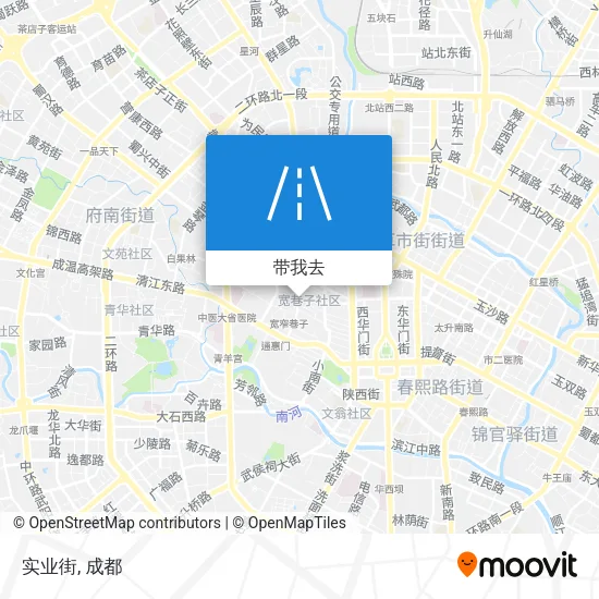 实业街地图