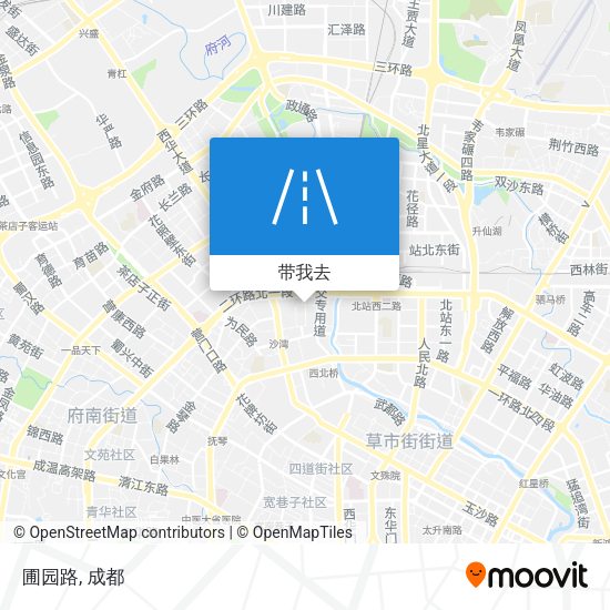 圃园路地图