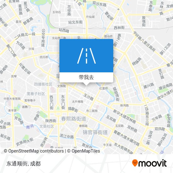 东通顺街地图