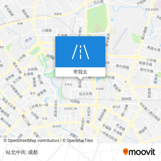 站北中街地图
