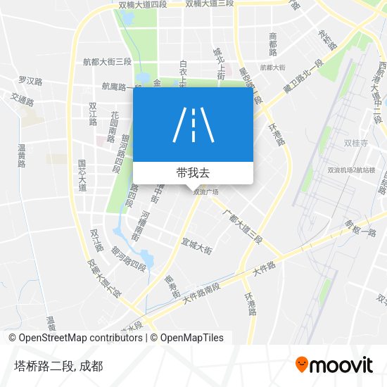 塔桥路二段地图