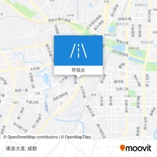 康源大道地图