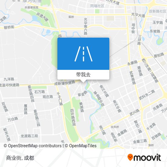 商业街地图