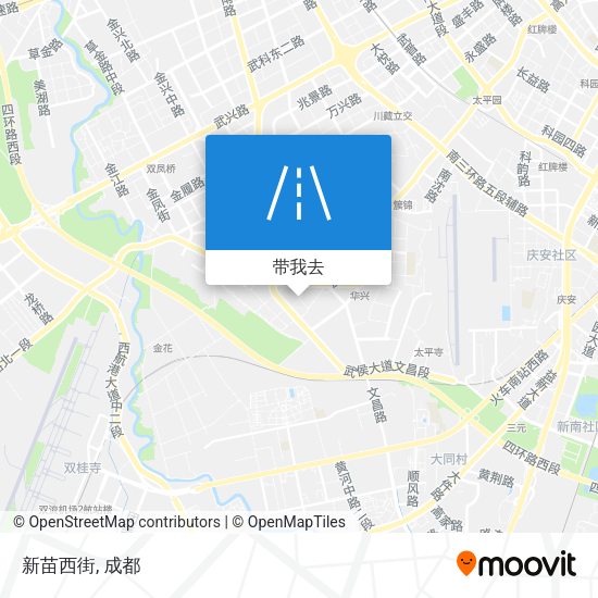 新苗西街地图