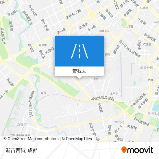 新苗西街地图
