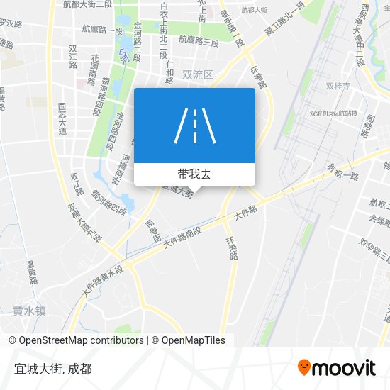宜城大街地图