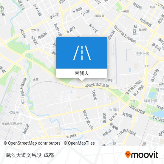 武侯大道文昌段地图