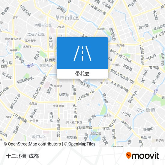 十二北街地图