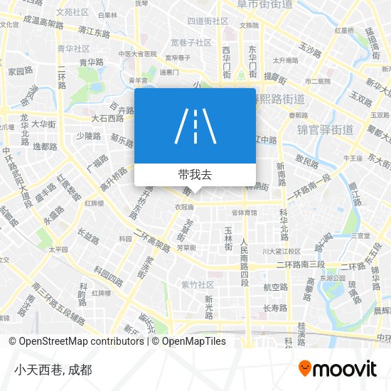小天西巷地图