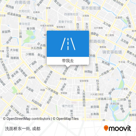 洗面桥东一街地图