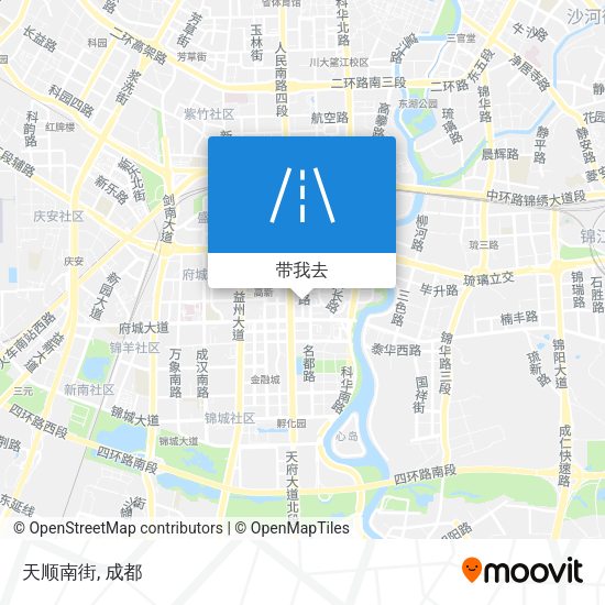 天顺南街地图