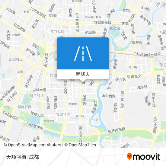 天顺南街地图