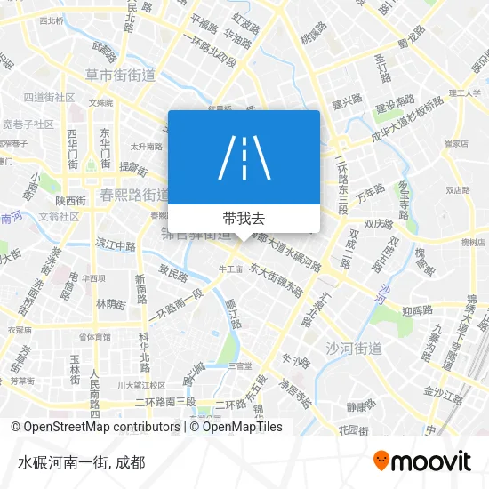 水碾河南一街地图