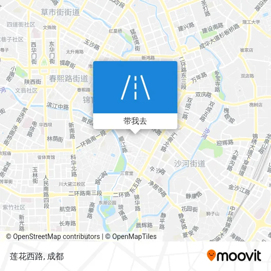 莲花西路地图