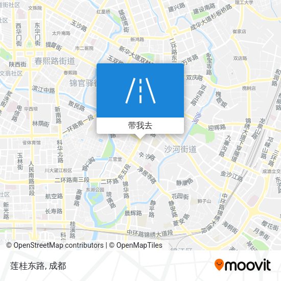 莲桂东路地图