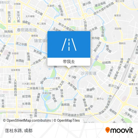 莲桂东路地图