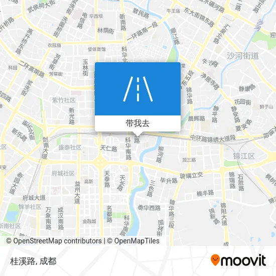 桂溪路地图