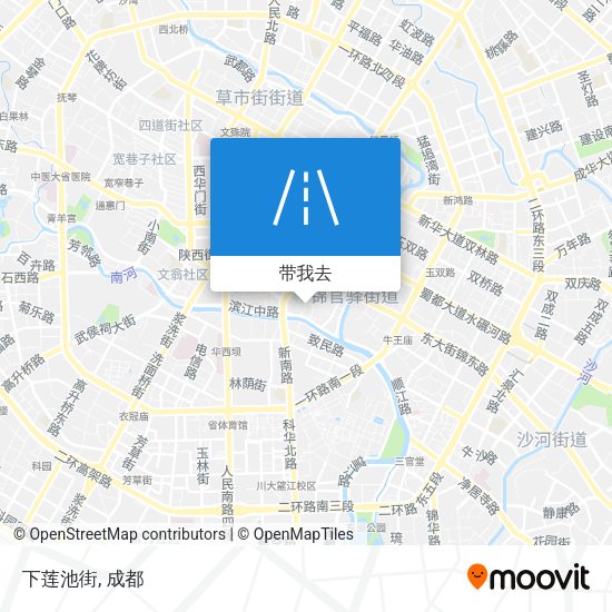 下莲池街地图