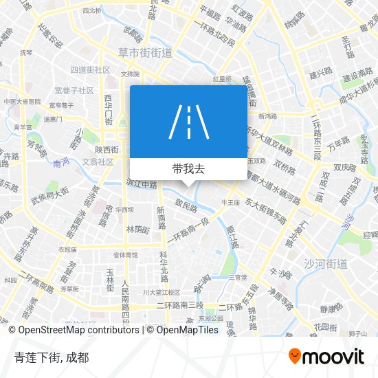 青莲下街地图