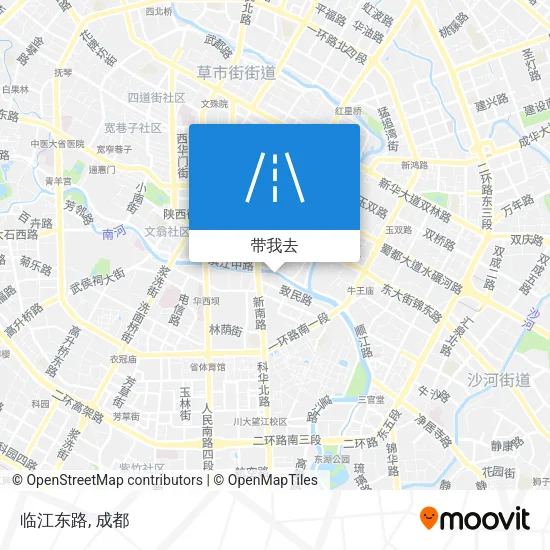 临江东路地图