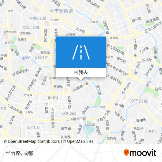 丝竹路地图