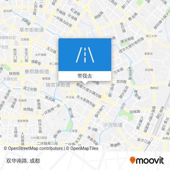 双华南路地图