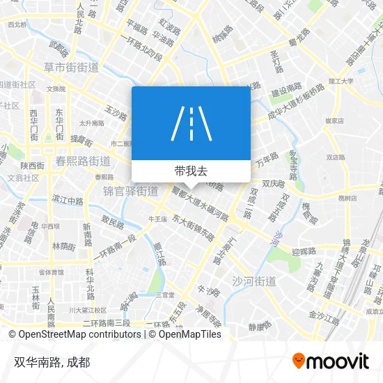 双华南路地图