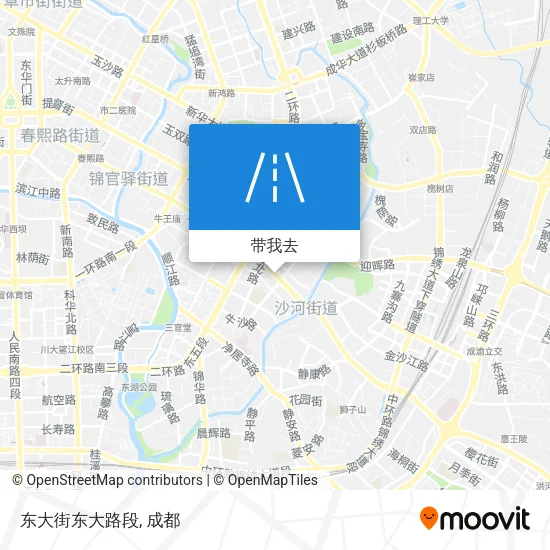 东大街东大路段地图
