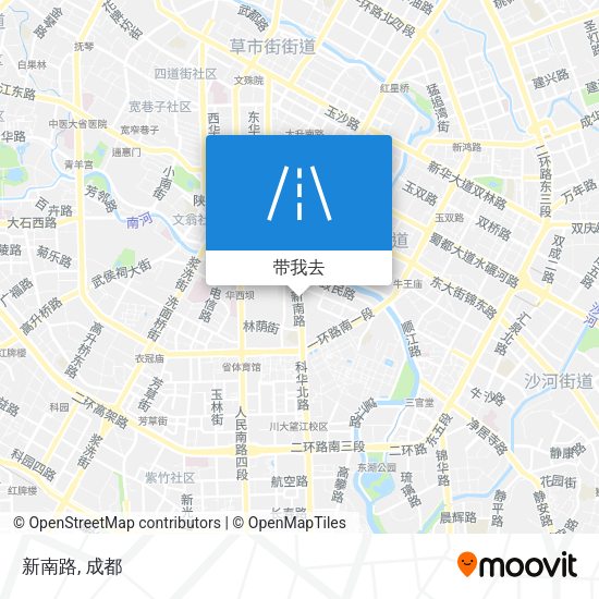 新南路地图