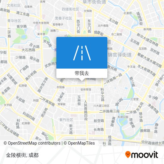 金陵横街地图