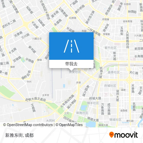 新雅东街地图