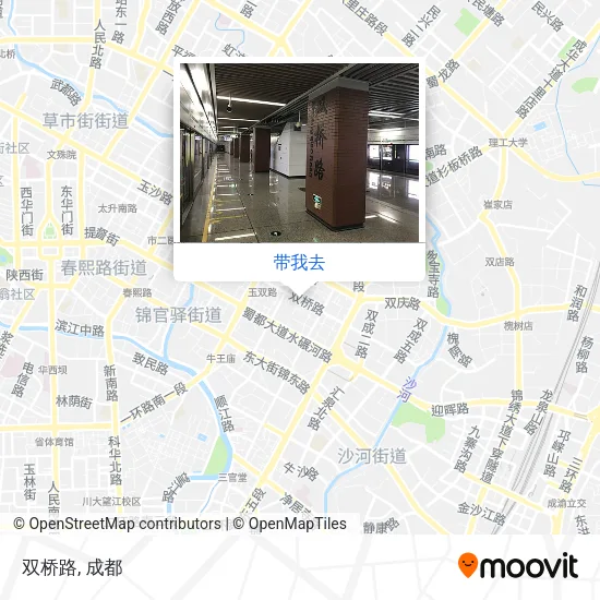 双桥路地图