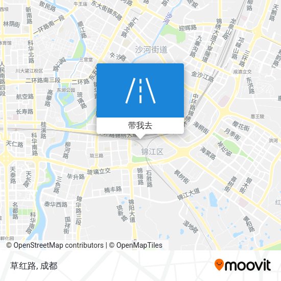 草红路地图