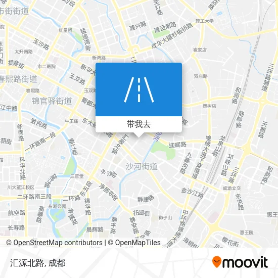 汇源北路地图