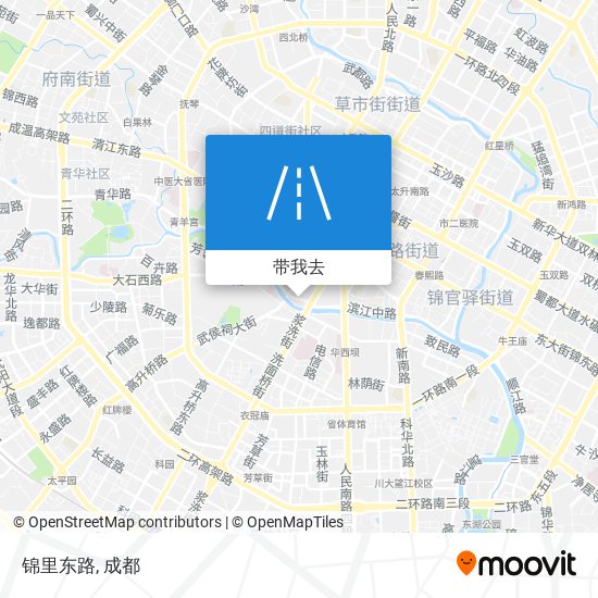 锦里东路地图