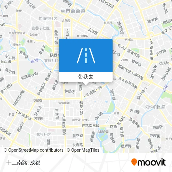 十二南路地图