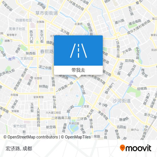 宏济路地图